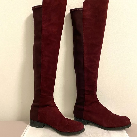Authentic Stuart Weitzman 50/50 boots - Picture 5 of 11